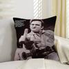 Famous Johnny Cash American Singer Personalized Pillow Cover Kids Bedroom Wild Party Decor Pillowcase kid Birthday shower Gift