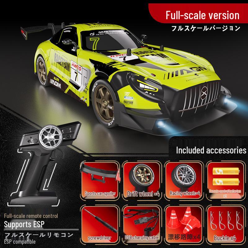 1:16 RC Высокоскоростной дрифт-кар с гироскопом - 4WD Радиоуправляемая гоночная игрушка