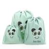 Meidu Waterproof Cartoon Drawstring Travel Storage Bag for Shoes