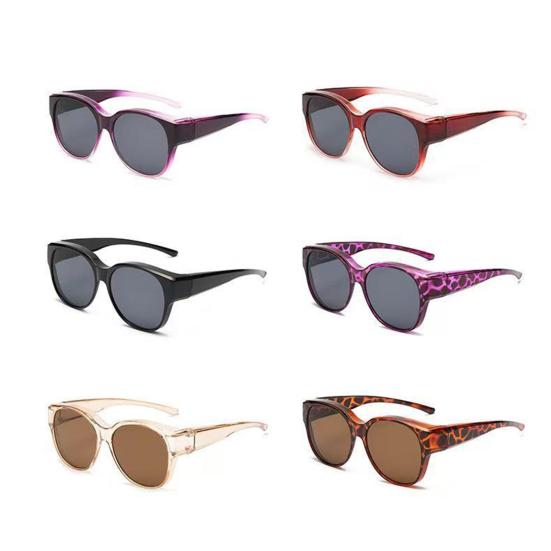 Ochelari de Soare Polarizați de Purtat Peste Ochelari pentru Femei Bărbați Protecție UV Supradimensionați Wrap Around Ochelari de Soare pentru Condus Pescuit Golf