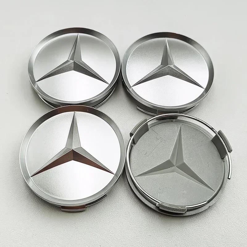 

Car Sticker 4pcs 75mm Car Wheel Center Caps Hub Caps For Mercedes Benz A B C E S GLA GLB GLC GLE GLK CLS R W205 W253 W177 W213 A