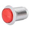 32mm Game Machine Small Round Plating Button Replacement With Light(Red)