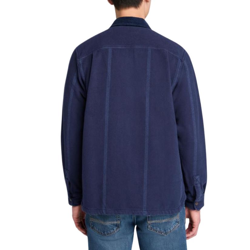 Timberland Einfarbiges Polohemd mit Kragen, Langarm, Locker, Atmungsaktiv, Jacke Herrenjacken TB0A6N734511