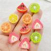 20Pcs Resin Mixed Fruits Strawberry Lemon Watermelon - For Scrapbooking Wedding Decor  Diy Jewelry Making Accessories