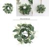 Faux Eucalyptus Garland Wedding Decor With Silk Screen Print For Home And Outdoor Use