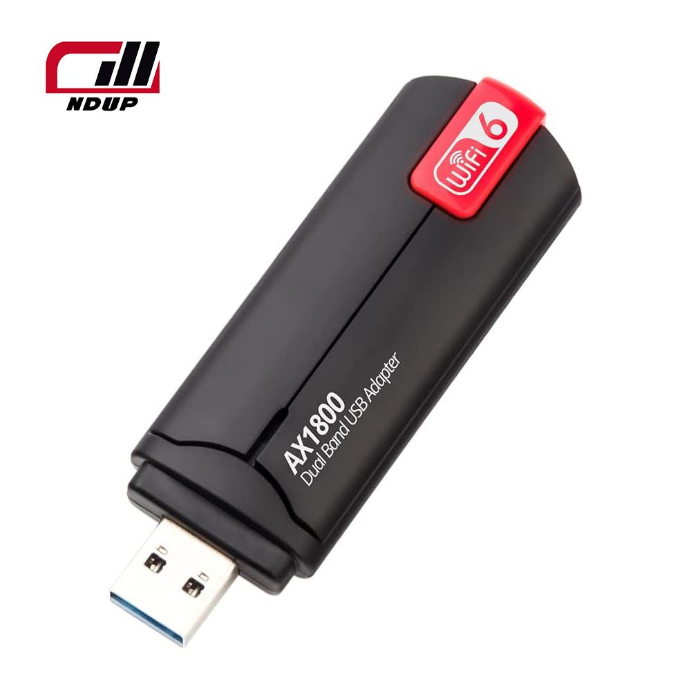 

Дводіапазонна бездротова мережева карта NDUP AX1800M USB3.0 без драйверів – приймач і передавач WiFi 6 Gigabit 5G!
