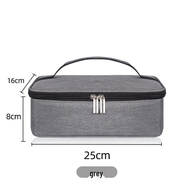Insulated Portable Lunch Bag - Small Capacity, Unisex Design