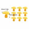 10Pcs Orange Auto Paintless Dent Repair Paintless Repair Glue Tabs  Auto Maintenance