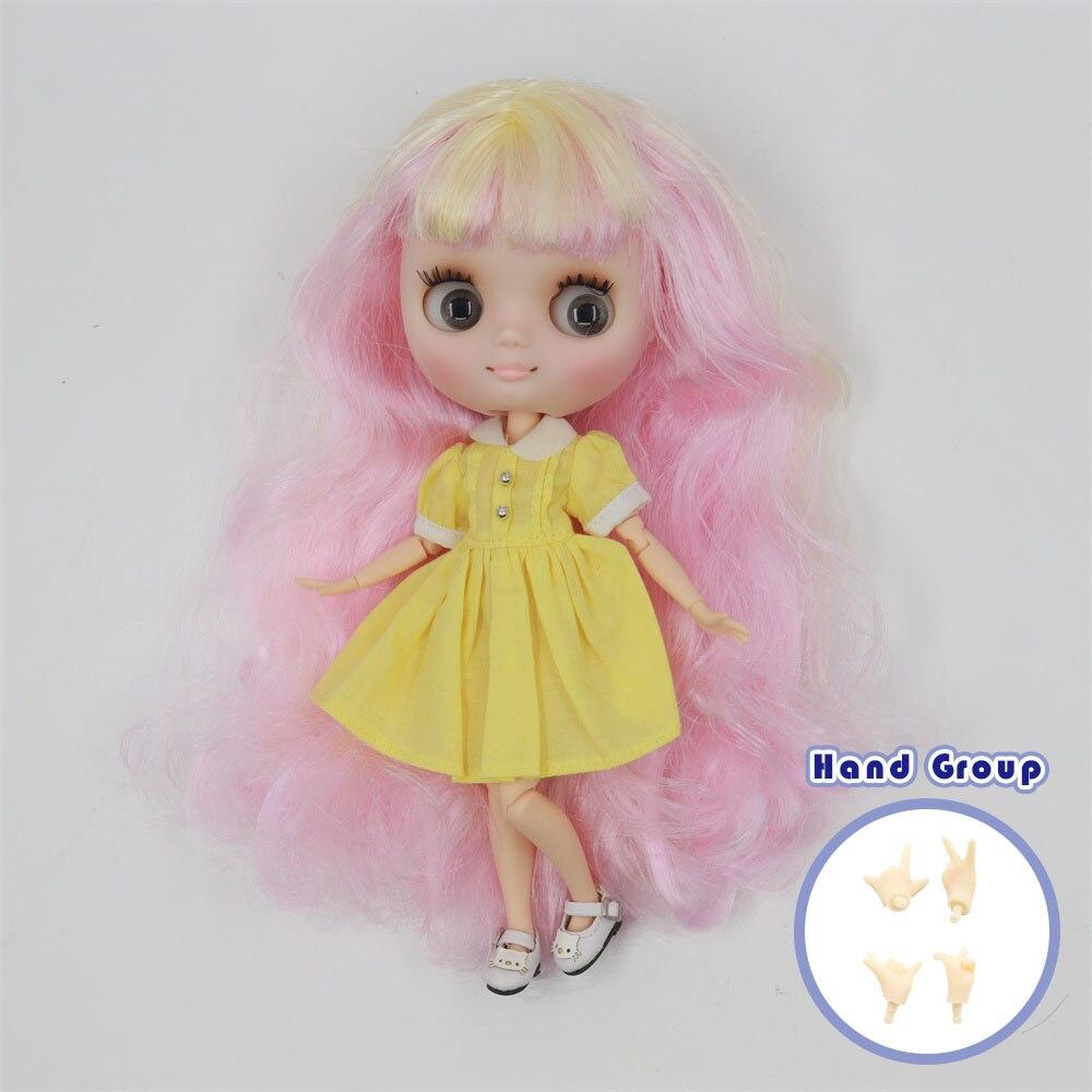 ICY DBS Blyth Middie Doll Joint Body 20CM Customized Doll Nude doll or Full Set Includes Clothes & Shoes DIY Toy Gift for Girls