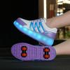 Kids Sneakers Led Light Shoes Children's Boys Girls USB Charging Glowing Sport Wheels Outdoor Parkour Roller Skate Shoes