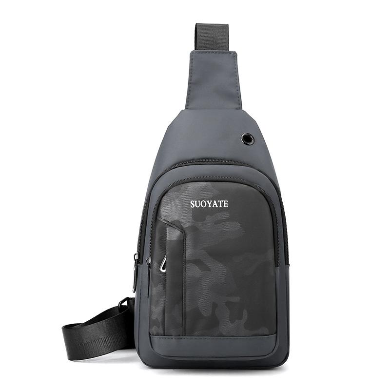 Unisex náprsní taška Jednoduchá úložná taška Lehká cestovní malý batoh Crossbody taška Móda Ležérní Jednotlivá Tašky