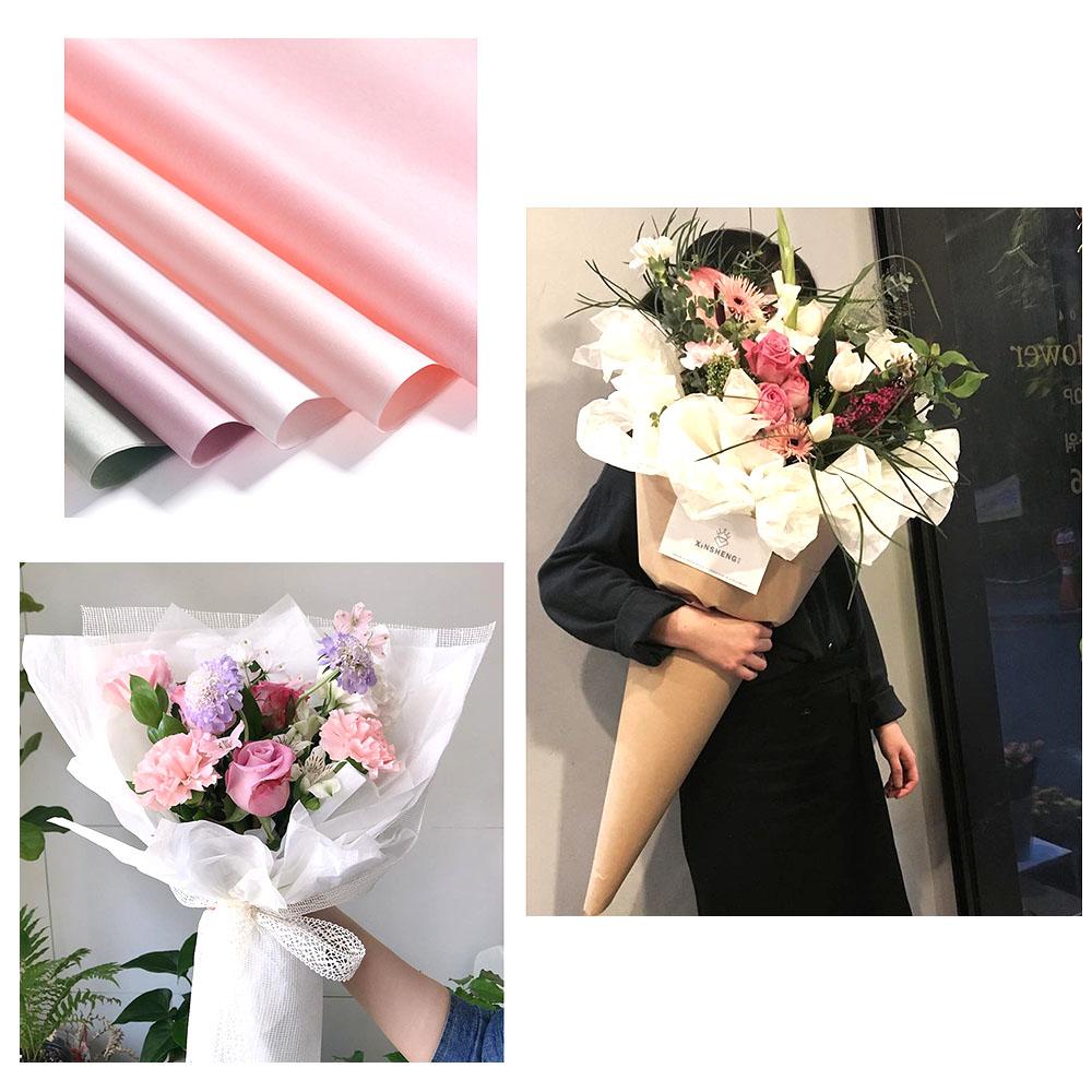 10 Pcs Tissue Paper Wrapping Paper Flower Gift Exquisite Packaging DIY Handmade Paper Wedding Party Festival Decorative Supplies