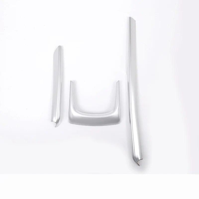 3 szt. ABS Do BMW X1 F48 2016- Samochodowy Podłokietnik Boczny Paski Dekoracyjne Listwy Wykończeniowe Akcesoria