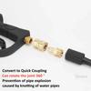 M14 M18 M22 Quick Connector High Pressure Quick Coupling For Car Washer Water Gun Adapter Joints Garden Irrigation Accessories