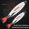 8Pcs 7/10/14/18G Fishing Spoon Lure with Sharp Hook Pike Bass Crappie Walleye Metal Spinner Sequin Jigging Swimbait Saltwater Freshwater Fishing