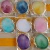 Japanese Style Gold-Edged Agate Resin Nail Art Palette Display Board
