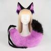 Handmade Cosplay Animal Ear & Tail Set: Ear Headband + Tail Accessories, Complete Costume Props Kit