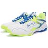 New LINING Sound Waves Badminton Shoes Unisex Low Top Standard White/Pale Blue AYTS036-1