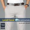 Yiliteng Men's Wrinkle-Free Business Casual Trousers YTMSDKY601B