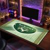 Irland Rugby Muster Mauspade Anti?Rutschfeste Gummi-Schreibtischunterlage Für Gaming Arbeiten Desktop-Dekoration