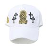 Ladies spring and summer new visor retro trend hip hop hat cross baseball cap
