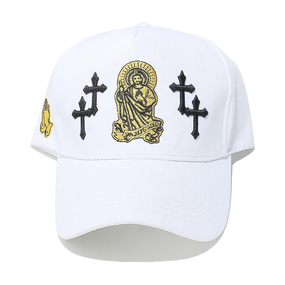 Ladies spring and summer new visor retro trend hip hop hat cross baseball cap