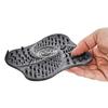 Silicone Strainer For Washbasin/Sink, Black, 13X13 Cm