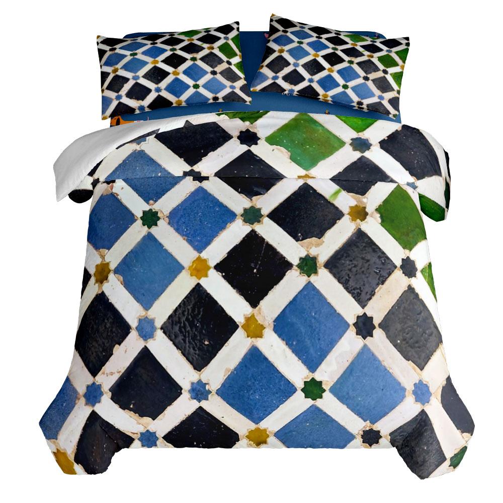 Antique Retro Car Gala Duvet Cover Set King Queen Double Full Twin Single Size Bed Linen Set