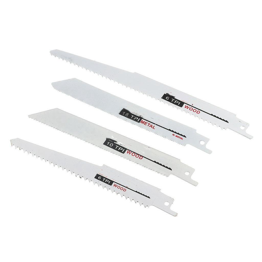 10pcs 6-8‘’ High-speed Steel Cutting Reciprocating Saw Blades Cordless Reciprocating Saw Blades Power Tools