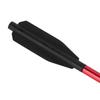6Pcs   Arrows Double Screw Fixing Aluminum Alloy Shooting Bow Arrows Archery Accessory 6.75in