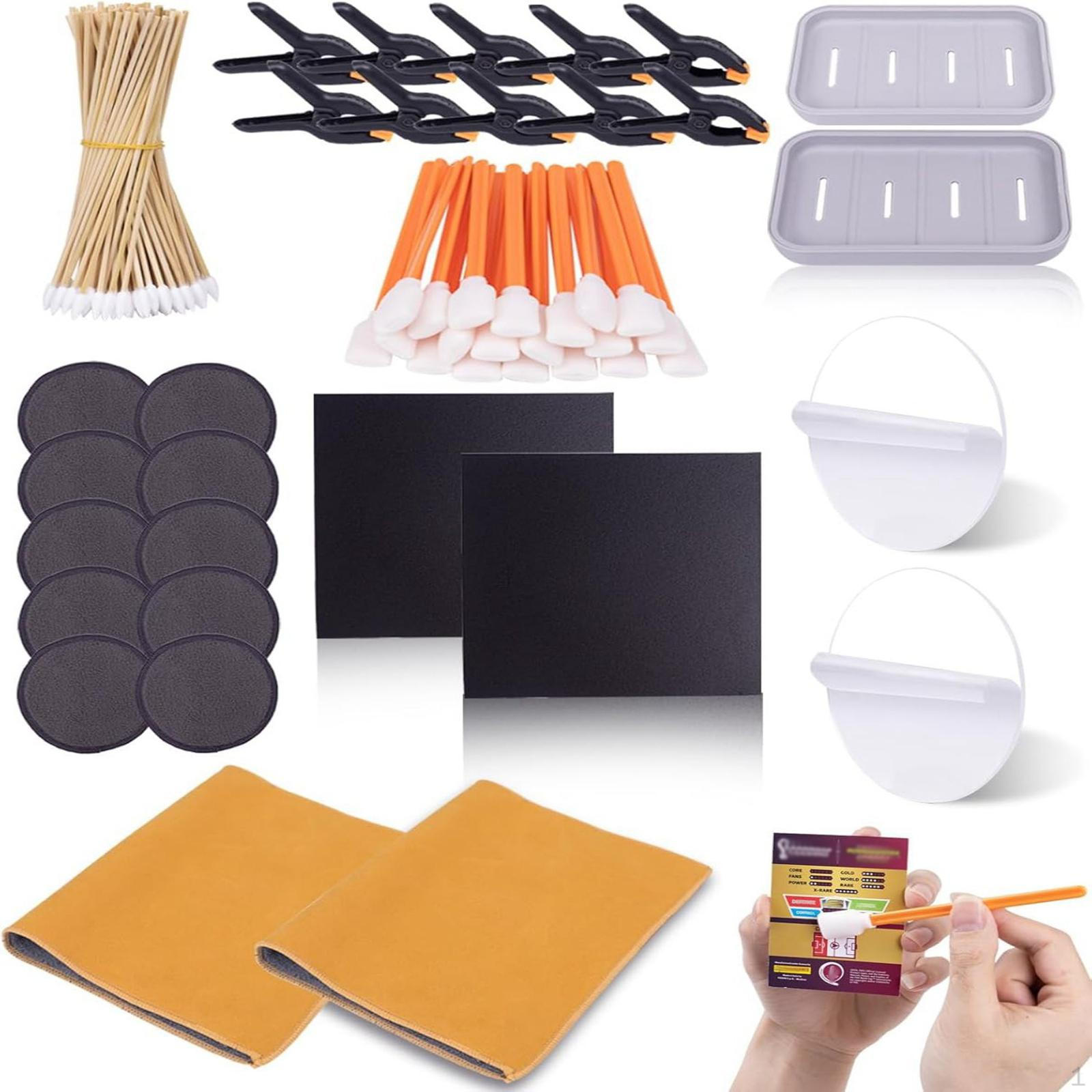 

Card Care Clean Kit for Collectors Repair Parts High Performance Restoration