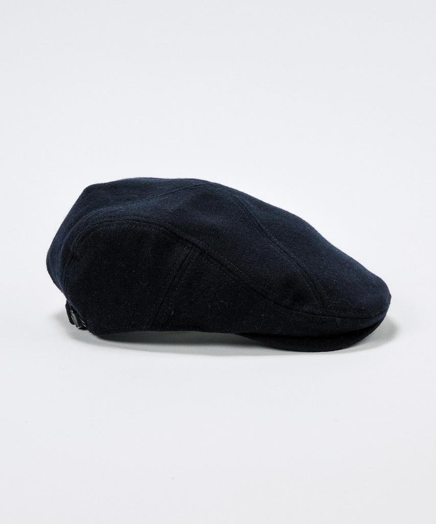 [Munsingwear] Hunting Cap, Wool Flannel Material, One-point Design, Golf, MG4FCP80M, Men's, NV00 (navy)