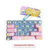 26 Key Decompression Button Toy Mini Keyboard Keyboard Keychain  Hanging Charm