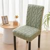 Thicken Plushes Dining Chair Cover Jacquard Stretch Chair Seats Slipcovers Soft Warm Chairs Covers for Kitchen Living Room