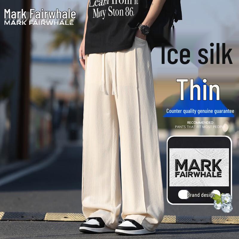 Mark Fairwhale Men s Summer Lightweight Straight-Leg Casual Pants 2XL