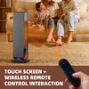 2200W High Power Warm Air Fan 15-45℃ Intelligent Adjustment Household Vertical Electric Heater Winter Fast Heating Hot Air Heater