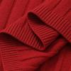 Hengyuanxiang Men's Pure Wool Round Neck Vest