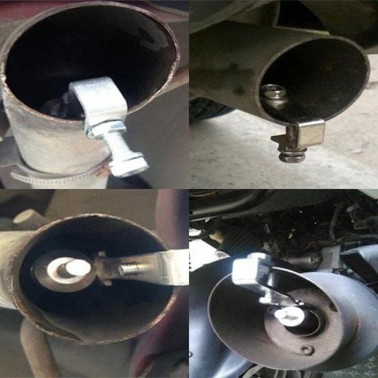 Universal Turbo Sound Muffler Exhaust Whistle Pipe Car Oversized Roar Maker XL