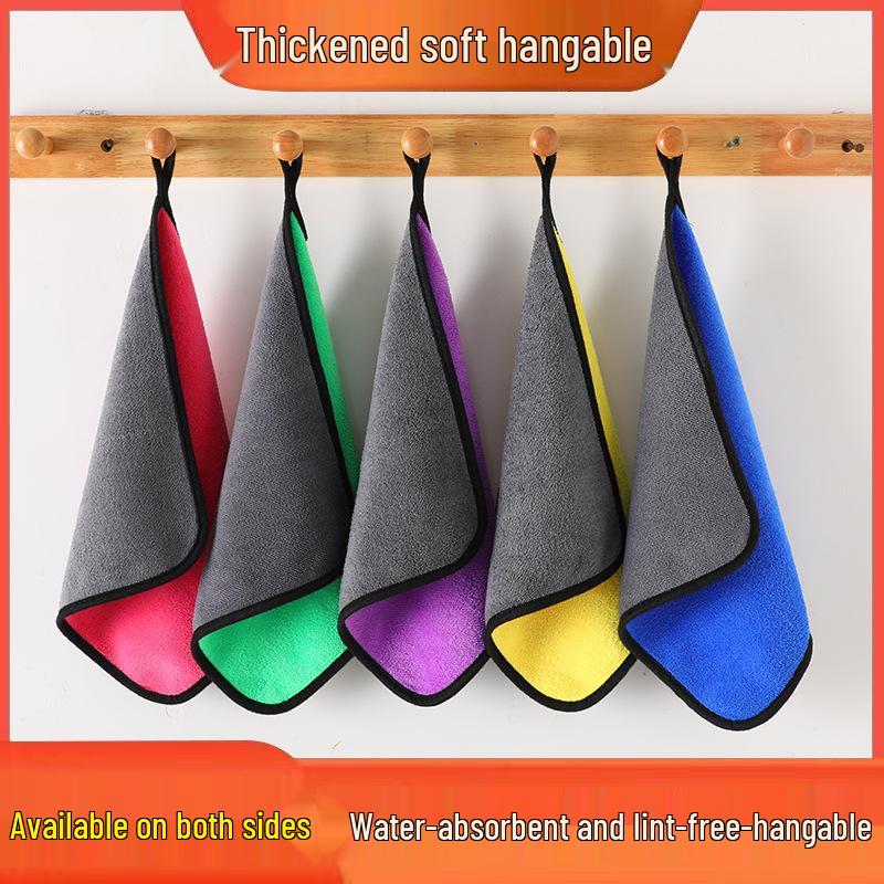 Lint-Free, Highly Absorbent Cleaning Rags for Housekeeping & Hand Towels