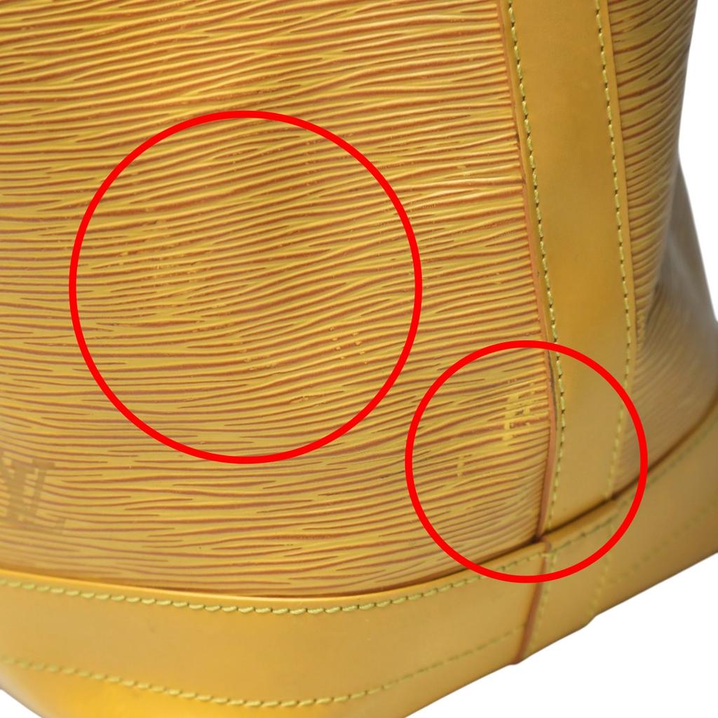 LOUIS VUITTON Epi Noe Shoulder Bag Epi Leather yellow unisex M44009 Used