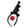 Clown Headband and Nose Set Funny Costume Accessories Performances Cosplay Headwear For Halloween And Party Fun