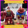 Yuanzu  Fat Zaku  Rx-78-02 Magnetic Assembly Model Kit Mecha Action Figure With Base  Water Decal Desktop Decor Toy Gift