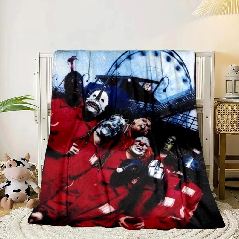 

Rock music Slipk-not Blanket Flannel Blanket for bed, sofa, Camping, Hiking, Picnic Essentials, gift for family Fan gifts 75x90cm