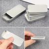 42pcs Metal Can Containers Set with Lids Sliding Lid Storage Boxes for Small Items Jewelry Earrings Handicraft Organizer Storage