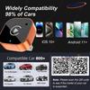 2 In1 Wired To Wireless AI Box Wireless Carplay Adapter for Android iPhone Auto USB Connection For Volvo Benz Mg Kia Chery VW