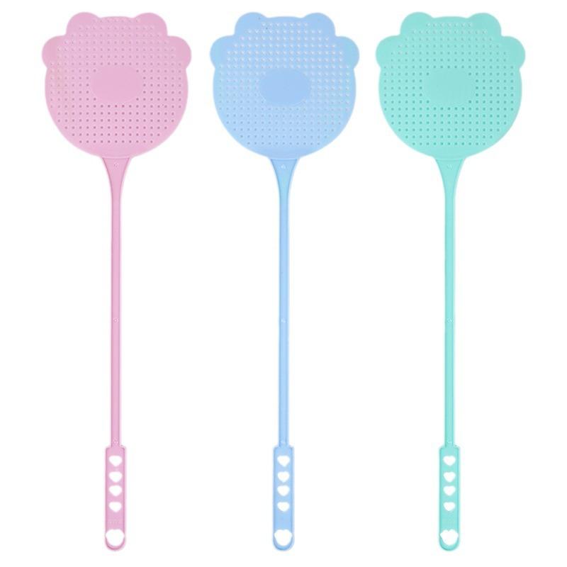Fly swatter, plastic household, not bad, manual fly and mosquito swatter, summer extended handle mosquito swatter