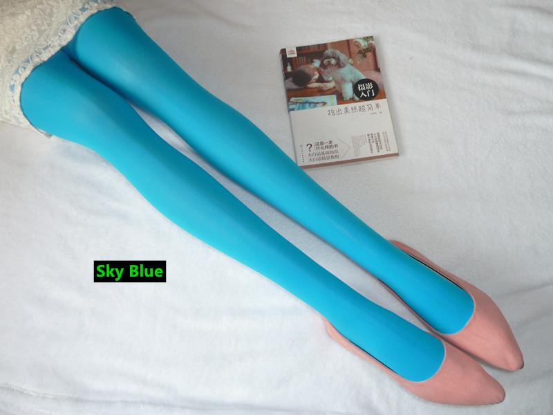 Autumn 8 Warm Women's Tights Colorful Velvet Seamless Pantyhose Female Stockings Medias Sexy for Women