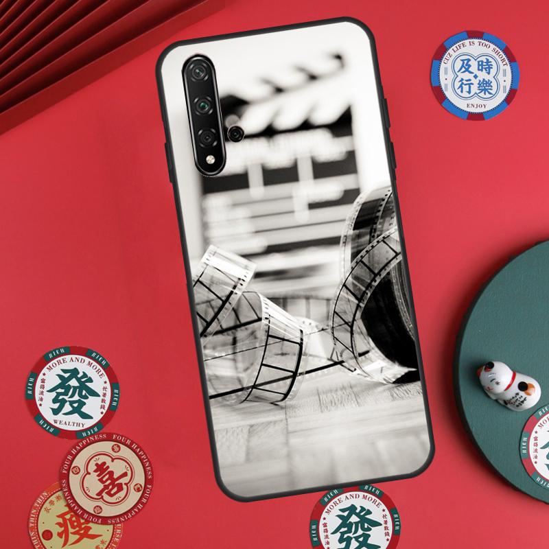 Clapper Board For Huawei Nova Y73 Y72 Y61 Y91 Y90 Y70 Y60 12s 12i 11i 8i 9 10 SE P60 Pro P30 P40 Lite Case