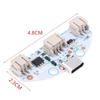 Type-C LED Touch Control Panel with 3-Gear Stepless Brightness Dimming for Lamp Plate Replacement Projects