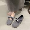 Зимние туфли Мэри Джейн, летние туфли с бантом в стиле ретро, пушистые, женские туфли-одинарки с жемчугом, с небольшой внутренней высотой подъема